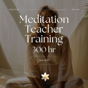 Meditation Teacher Training 300 HR Certification (For 500HR CMT)